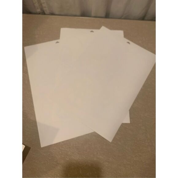 Halloween Window Clings Vintage Ghost Jack O Lantern Lot of Unused 3 Sheets 1997 - Picture 5 of 6